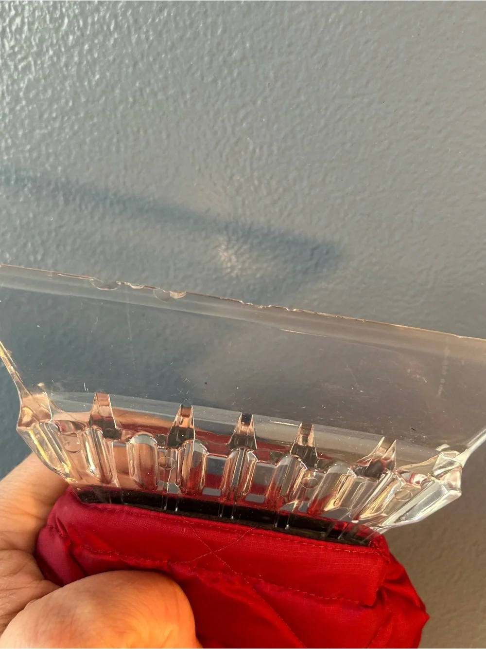 Eddie Bauer goose down fill ice scraper mitten